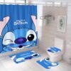 Stitch Bathroom Shower Curtain