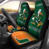 Miami Hurricanes 1G Seat Covers