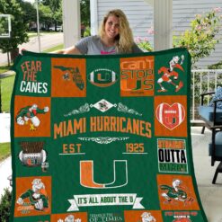 Miami Hurricanes Quilt