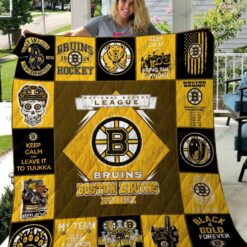 Boston Bruins 3 Quilt