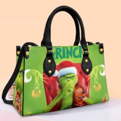 Grinch Leather Handbag