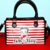 Betty Boop Lover Leather Shoulder Leather Handbag