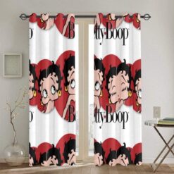 Betty Boop Window Curtains