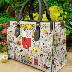 Snoopy Vintage Leather Handbag