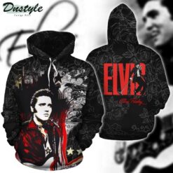 Elvis Presley Zip Hoodie 3D