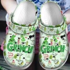 The Grinch Soft Clogs