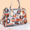 Denver Broncos Leather Handbag