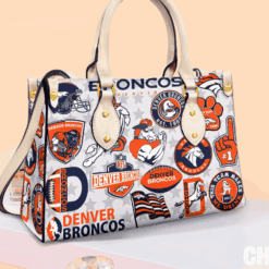 Denver Broncos Leather Handbag