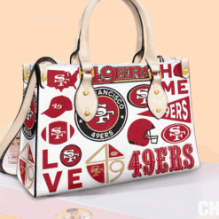 San Francisco 49Ers Lover Leather Handbag