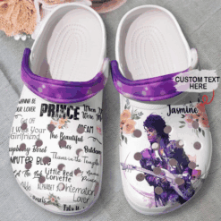 Prince Purple Lover Soft Clogs