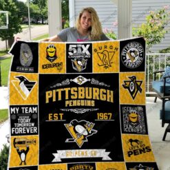 Pittsburgh Penguins 3G Quilt
