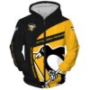Pittsburgh Penguins 3 Zip Hoodie 3D