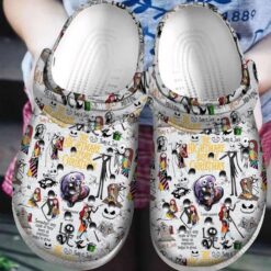 Jack Skellington Soft Clogs