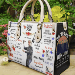 Bon Jovi Leather Handbag