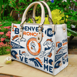 Denver Broncos Leather Handbag