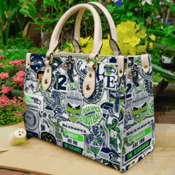 Seattle Seahawks Leather Handbag