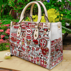 San Francisco 49Ers Leather Handbag