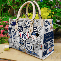 New York Yankees Leather Handbag Limited