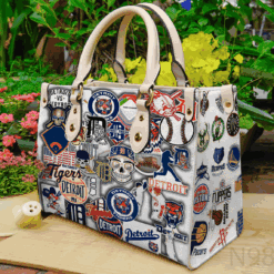 Detroit Tigers Leather Handbag
