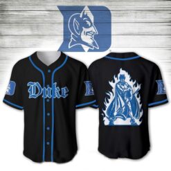 Duke Blue Devils 1 Baseball Jersey
