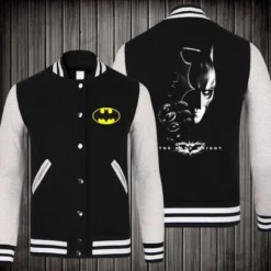Bat Man Baseball Jacket