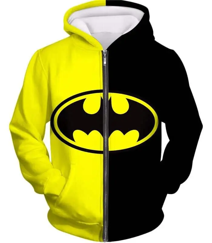 Bat Man 1 Zip Hoodie 3D