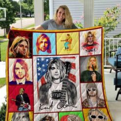 Kurt Cobain Quilt