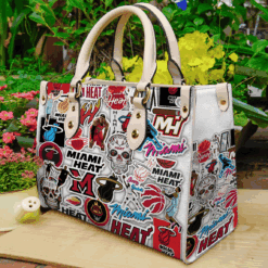 Miami Heat Leather Handbag