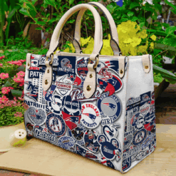 New England Patriots Leather Handbag