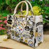 Pittsburgh Steelers 2 Leather Handbag