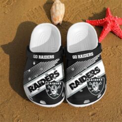 Las Vegas Raiders 2 Soft Clogs