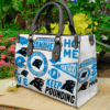 Carolina Panthers Leather Handbag