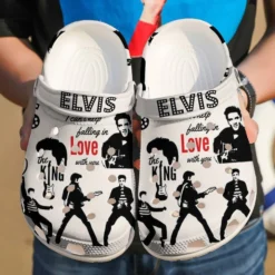 Elvis Presley Lover Soft Clogs