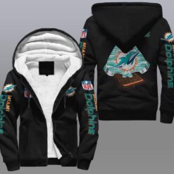 Miami Dolphins 4 Fleece Jacket