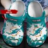 Miami Dolphins 4 Soft Clogs