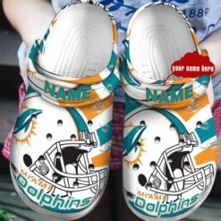 Miami Dolphins 5 Soft Clogs
