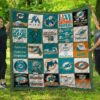 Miami Dolphins 3 Quilt