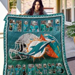 Miami Dolphins 6 Quilt