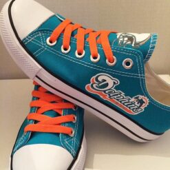 Miami Dolphins 2 Low Top Shoes