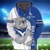 Canterbury Bankstown Bulldogs Zip Hoodie 3D