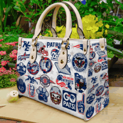 New England Patriots Lover Leather Handbag