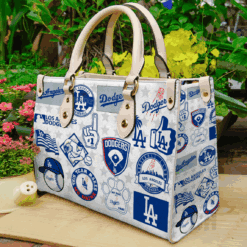Los Angeles Dodgers Lover Leather Handbag