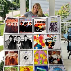 The Kinks Band Quilt