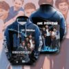 One Direction Zip Hoodie 3D