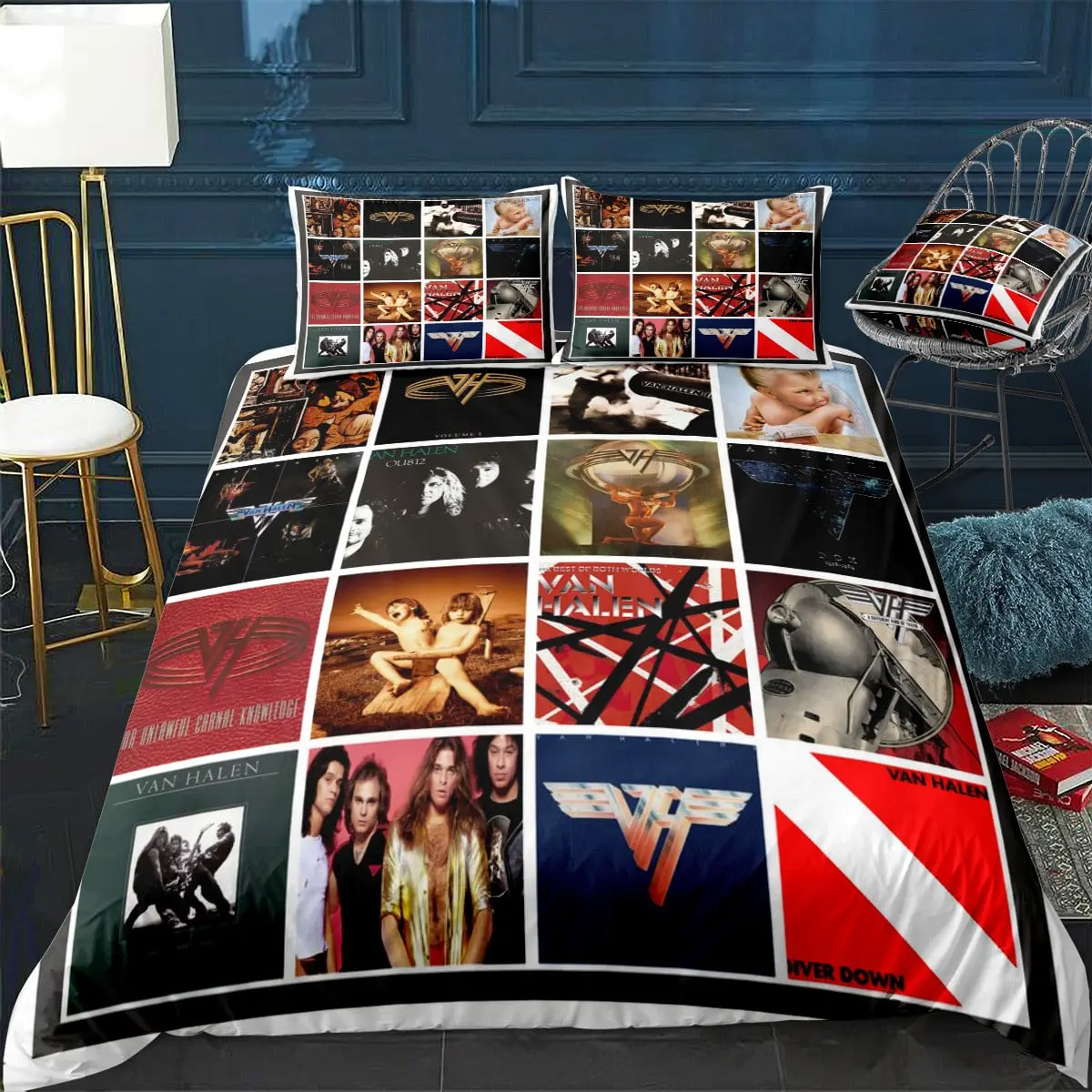 Van Halen Bedding Set