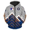 Houston Astros Zip Hoodie 3D