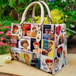 I Love Lucy 2 Leather Handbag