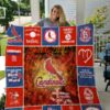 Louisville Cardinal 1G Quilt
