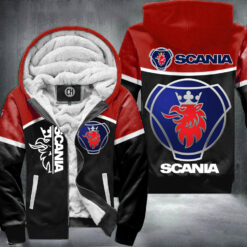 Saabs Red Fleece 1 Jacket