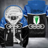Dkw Auto Union Blue Fleece Jacket